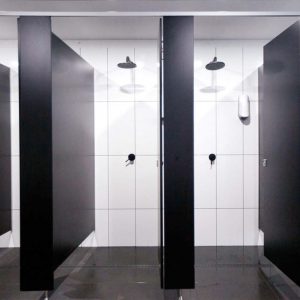 Black aluminium shower grates Australia