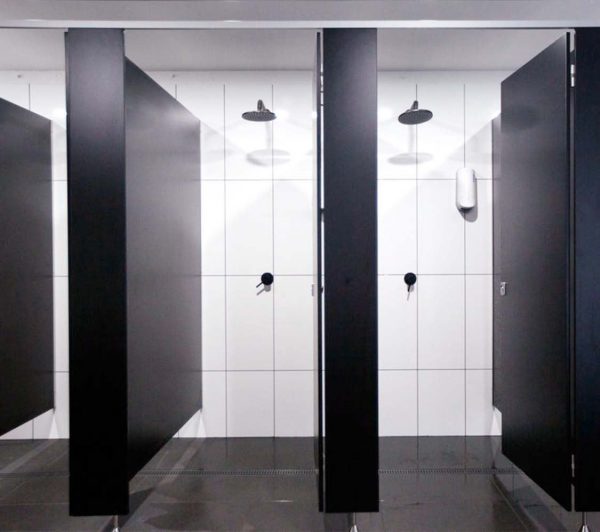 Black aluminium shower grates Australia